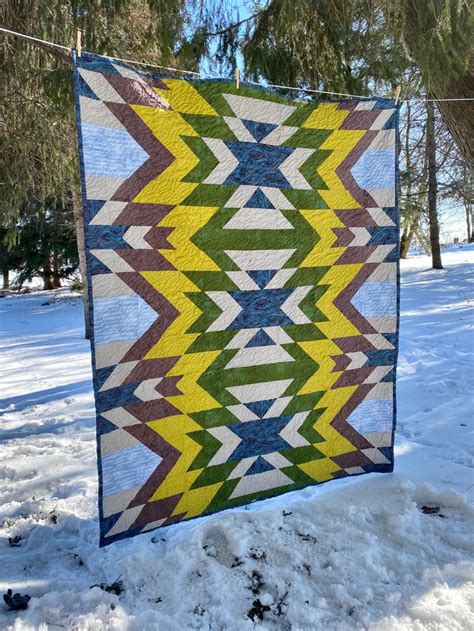 Navajo Inspired Quilt Quilts Inspiration Navajo