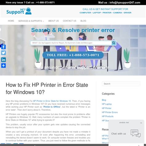 Quick Solutions For Hp Printer In Error State Windows Pearltrees