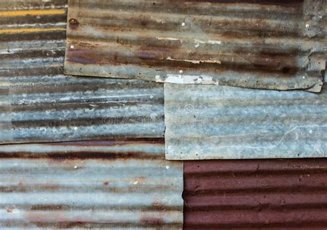 Rusty Corrugated Metal Stock Image Image Of Corrugated 63835205