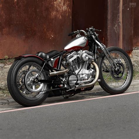 A Deceptively Vintage Harley Sportster Bobber Harley