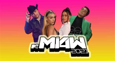 Ganadores De Los Mtv Miaw 2021 El Mundo Digital Y El Musical Hacen ColisiÓn En Los Krlo