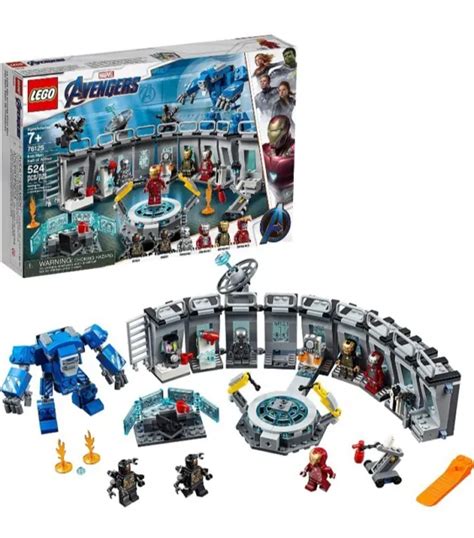 Lego Set 76125 Iron Man Hall Of Armor Super Heroes Marvel Avengers