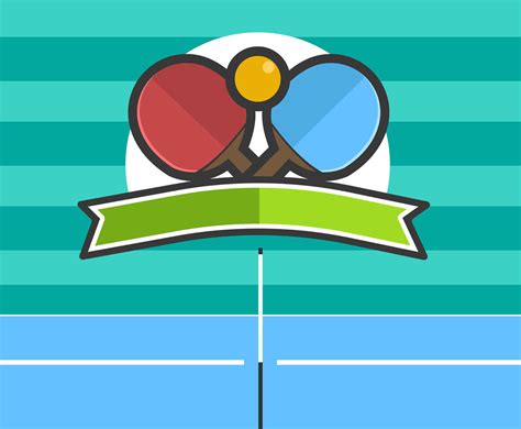 Ping Pong Vector Vector Art And Graphics