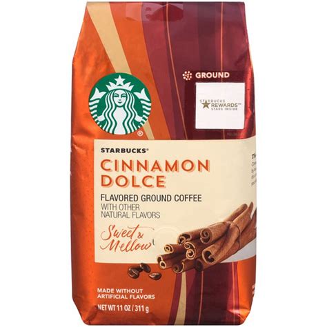Starbucks Cinnamon Dolce Flavored Ground Coffee 11 Oz Instacart