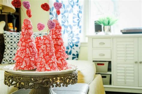 Easy Cupcake Liner Holiday Trees Momadvice