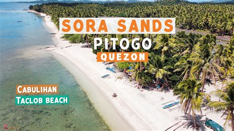 Maganda At Bagong White Beach Resort Sa Pitogo Quezon Sora Sands