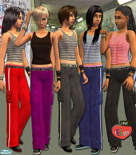 The Sims Resource Evi Casual For Teens