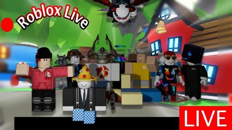 🔴roblox Live Mega Collab 😎best Games On Roblox Youtube