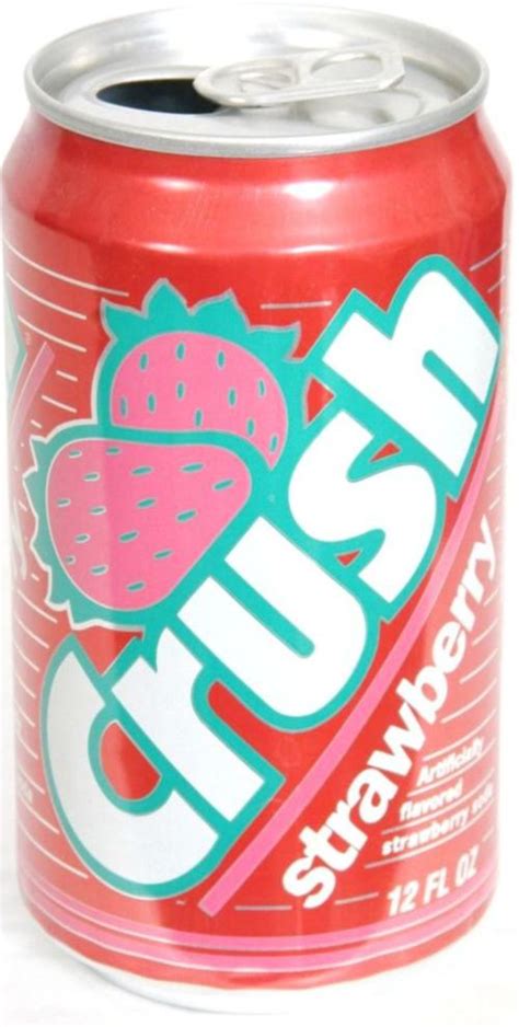 Crush Strawberry Soda 355ml United States