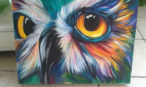 Colorful Owl Painting Colorful Owl 2 By Twoowls2 On Deviantart Owl
