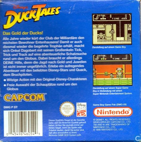Disneys Ducktales Nintendo Game Boy Lastdodo