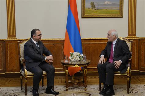 Deputy Prime Minister Tigran Khachatryan Meets With Vahagn Khachaturyan