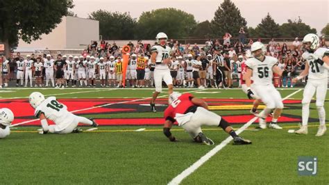 West Vs South Sioux City Football Action Youtube