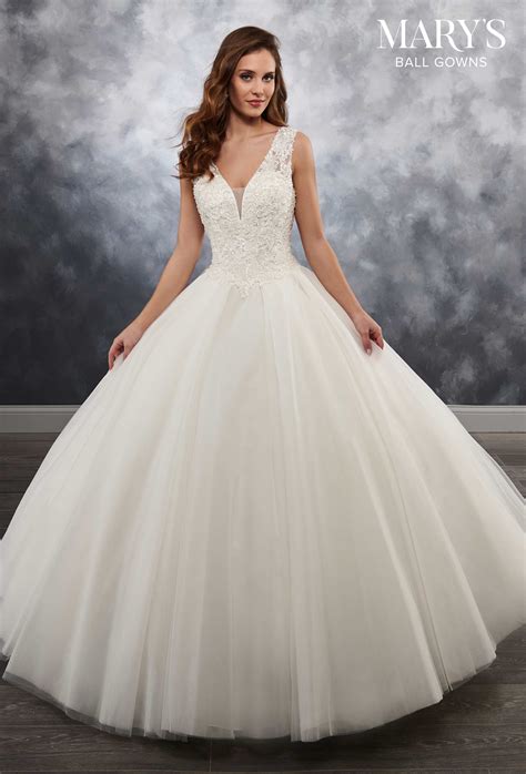 Bridal Ball Gowns Style Mb6023 In Blush Color