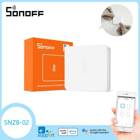 SONOFF SNZB 02 Zigbee Temperature And Humidity Sensor Good Residence