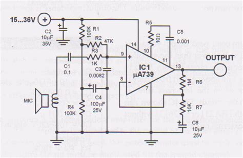 Condenser Mic Preamp Circuit Diagram Wiring Draw And Schematic