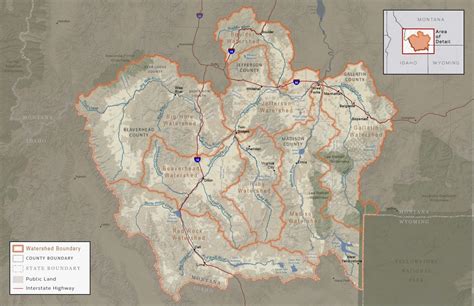 Upper Missouri Headwaters A Hub For Water And Conservation Data For The