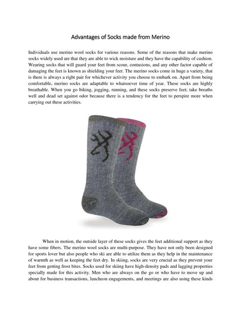 A Pair Of Socks Singular Or Plural - PPT - Advantages of Socks made from Merino PowerPoint Presentation