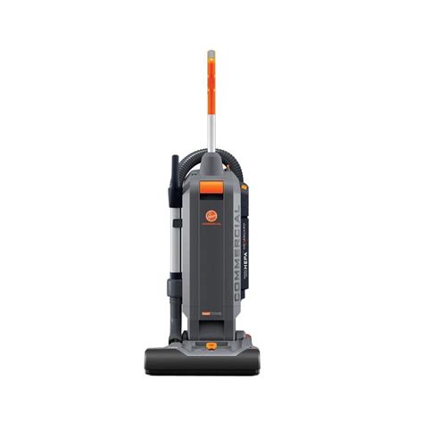 Hoover Commercial Hushtone 15 In Plus Hard Bagged Upright Vacuum