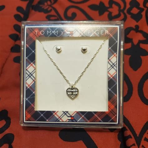 Tommy Hilfiger Accessories Nwb Tommy Hilfiger Necklace Earring Set