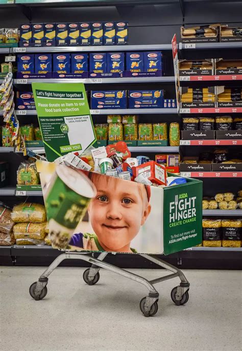 Asda Stores Donate One Million Meals From Surplus Food To Help People