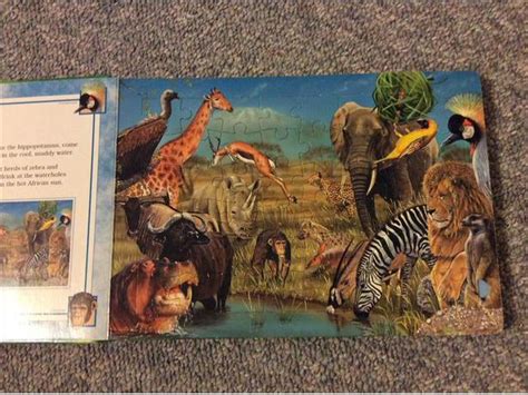 Animals Of The World Jigsaw Book Saanich Victoria Mobile