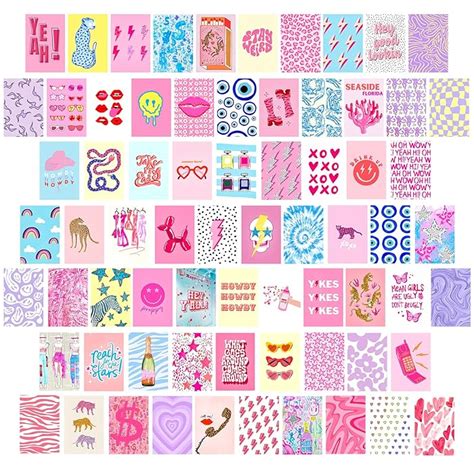 Buy Koskimer Preppy Wall Collage Kit Aesthetic Pictures 70 Set 4x6