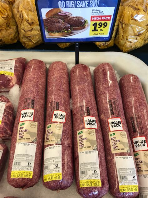 Ground beef is one of the most versatile ingredients to stockpile in your freezer, especially given that it only lasts a few days in the fridge. Hot Safeway Bulk Buy Deals - Ground Beef Just $1.99 Per Lb ...