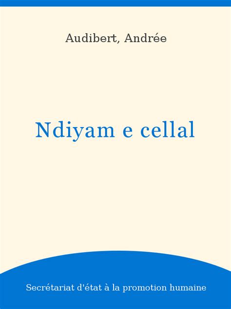 Ndiyam E Cellal