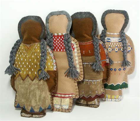 Grandmother Dolls From 49 American Indian