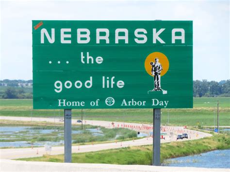 Geographically Yours Welcome Nebraska Laplatte