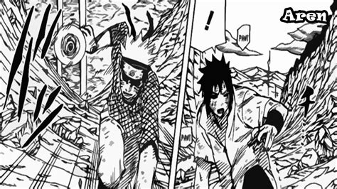 Naruto Manga 697 Naruto Vs Sasuke Sin Chakra Batalla Final ¿la