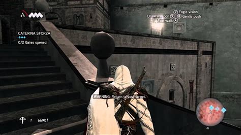 Assassins Creed Brotherhood Part 10 Caterina Sforza Youtube