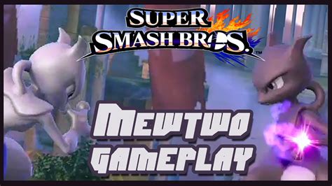 Mewtwo Gameplay Super Smash Bros For Wii U Youtube