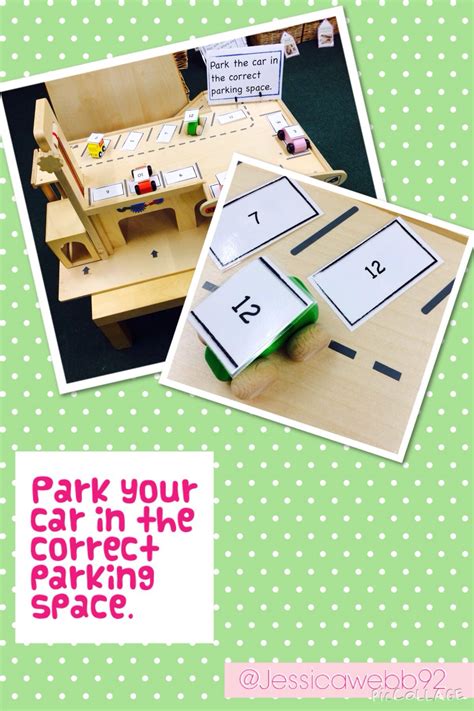 Park The Car In The Correct Parking Space Eyfs Math For Kids