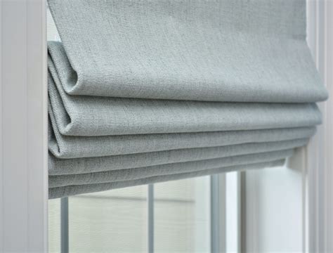 Maybe you would like to learn more about one of these? Linen Aqua Roman Shade - WillowBloomHome