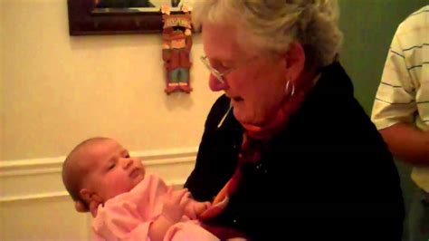Great Grandma And Great Grandpa Nelson Meet Olivia Youtube