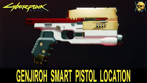 Cyberpunk 2077 Genjiroh Smart Pistol Location To Craft Legendary Iconic