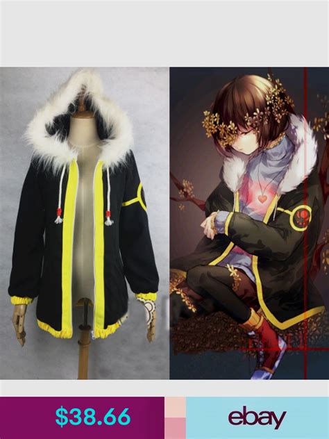 Anime Undertale Frisk Coat Cos Cosplay Costume Jacket Custom Made