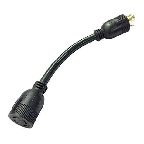 Parkworld 885125 Power Adapter Cord Twist Lock 30 Amp L6 30 Male Plug