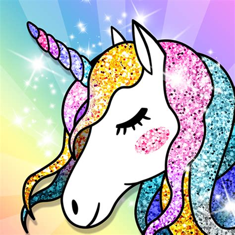 App Insights Unicorn Coloring Book Glitter Apptopia