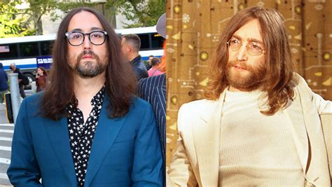 Sean Lennon Looks Just Like Dad John With Long Hair And Glasses