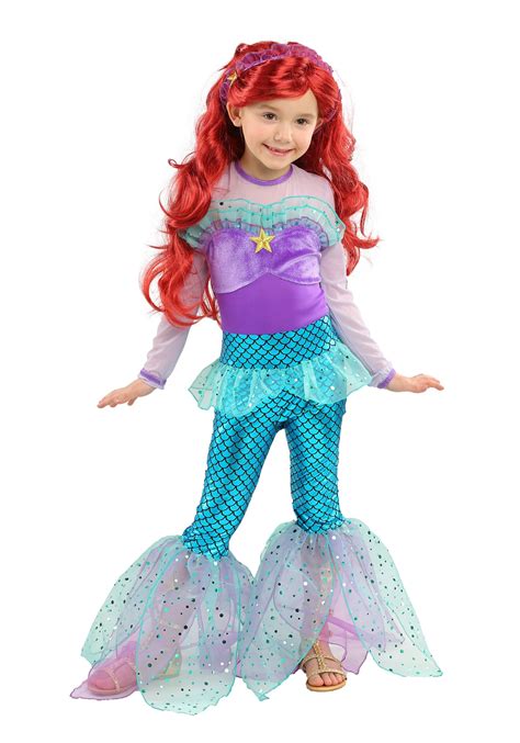 Playful Mermaid Costume For Girls