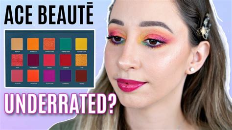Ace Beaute Nostalgia Palette Tutorial Swatches Review Worth The