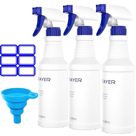 Spray Bottles For Commercial Cleaning Solutions3 Pack 16 Oz