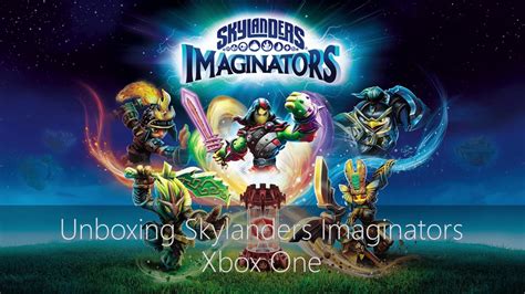 Skylanders Imaginators Unboxing Starter Pack Xbox One Youtube