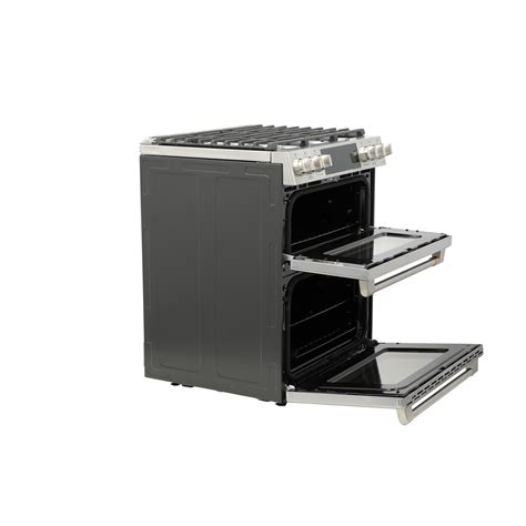 Cafe - C2S950P2MS1 - Café™ 30" Smart Slide-In, Front-Control, Dual-Fuel
