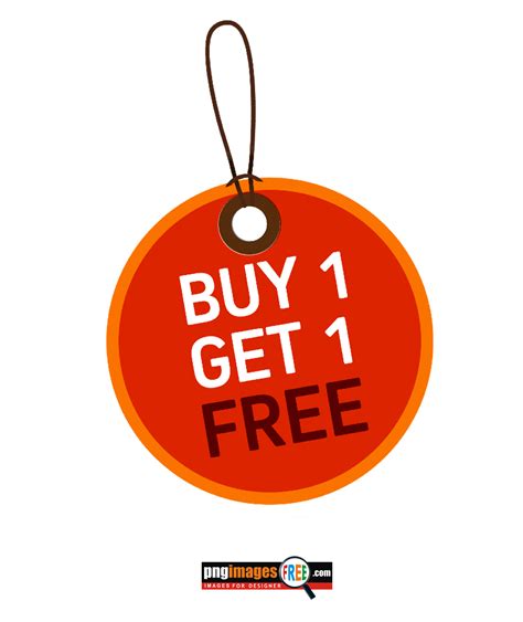 Buy 1 Get 1 Free Png Transparent Images Png All