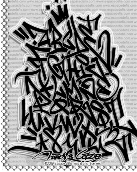 Graffiti Wall Graffiti Letters A Z To Draw