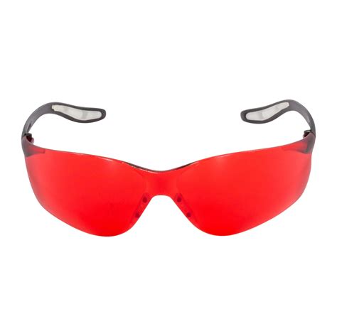 2 Pack Fastcap Cateyes Safety Glasses Red Lens No Magnification